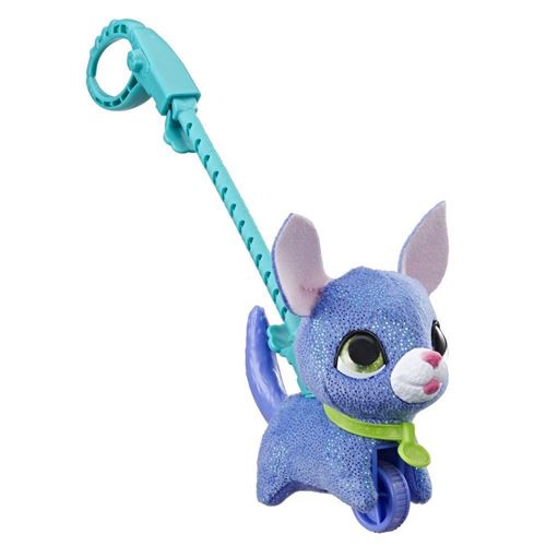 FurReal Friends chiot avec ceinture Walkalots Lil Wags12 cm violet