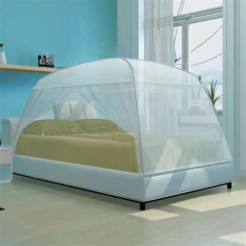 vidaXL Klamboe Mongolia met 2 deuren 200x150x145 cm wit