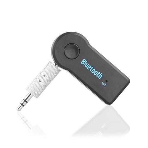 INECK® Récepteur Bluetooth sans fil portable adaptateur audio avec sortie stéréo de 3,5 mm (Micro intégré)