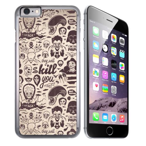 Coque pour iPhone 6 Plus et iPhone 6S Plus vilain kill you
