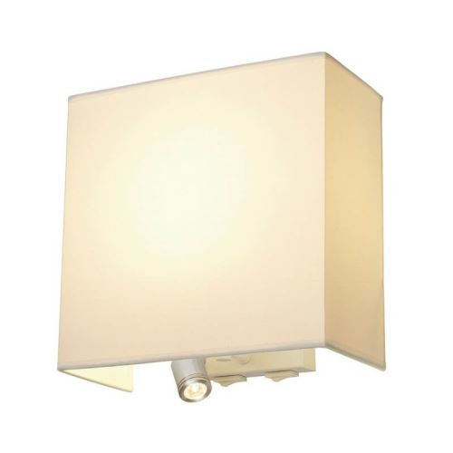 Lampe liseuse Accanto Spot Square LED H27 cm - Blanc