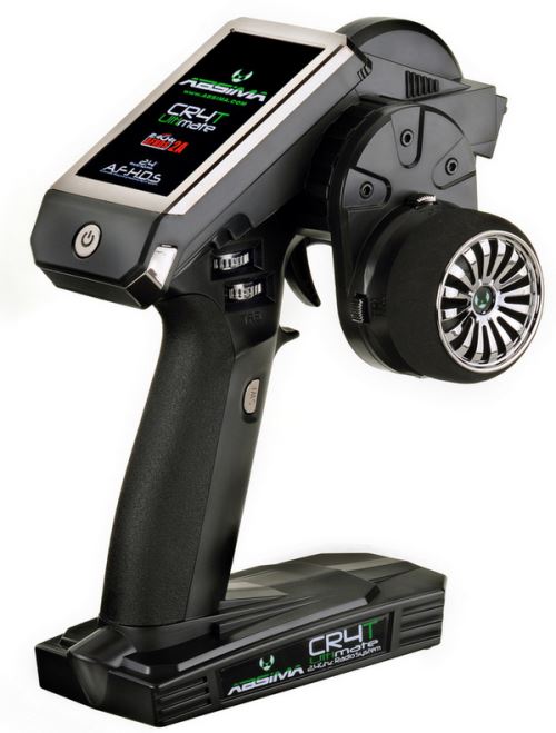 Radiocommande à volant 4 voies CR4T Ultimate 2.4Ghz + récepteur R4WP ABSIMA