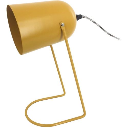 Leitmotiv - Lampe à poser en métal Enchanté Jaune