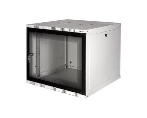 LogiLink Canovate SOHO Armoire montable sur mur gris clair, RAL 7035 15U 19-W15A54G