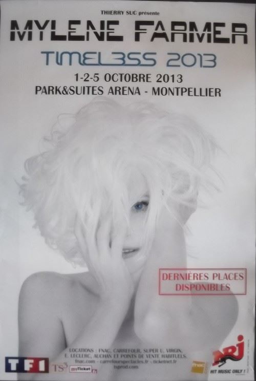 Mylene FARMER - 80x120 cm - AFFICHE / POSTER État correct - N/A reconditionné disponible sur Fnac