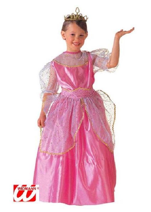 Déguisement princesse rose 8/10 ans