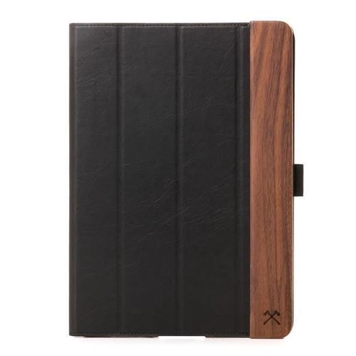 Etui de cuiret pour iPad Pro 9.7 de bois - Housse design haute gamme, en bois de noyer et cuir végétalien