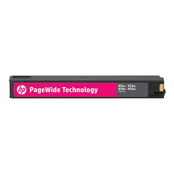 HP 973X - À rendement élevé - magenta - original - PageWide - cartouche d'encre - pour PageWide Managed P55250; PageWide Pro 452, 477, 552, 577, MFP 477 - 1