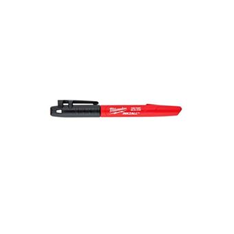 Lot De 24 Marqueurs Permanents Milwaukee INKZALL Noir - Pointe 1mm