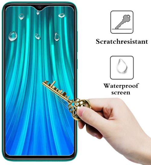 Vshop® Pour Xiaomi Redmi Note 8 Pro Verre Trempé,Xiaomi Redmi Note 8 Pro Protection Écran,[Sans Bulle][9H Dureté][Anti-Rayure]