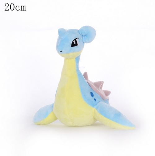 Peluche Lapras Pokémon 20cm-bleu