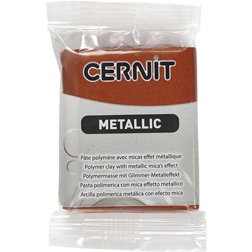 Cernit argile à modeler 56 grammes bronze