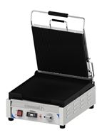 Grill Panini XL Premium Rainurée / Rainurée avec Minuteur Casselin
