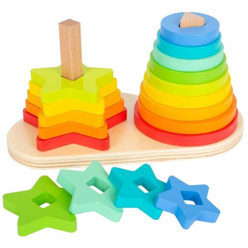 Non Communiqué Multicolore Jeu A Encastrer Arc En Ciel