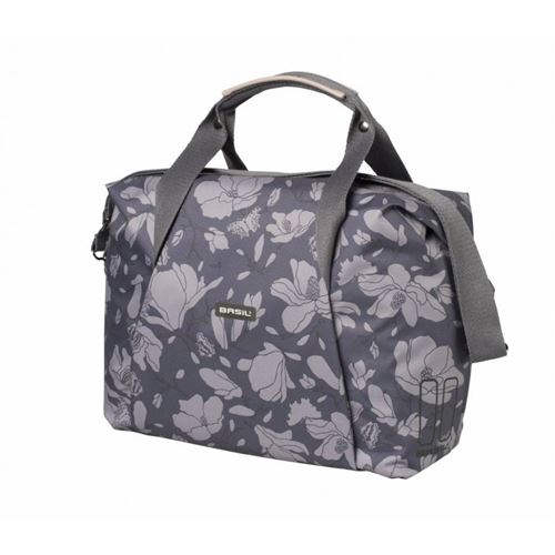 Sac velo basil magnolia 18l fixation rapide hook-on sur porte bagage avant-arriere Blackberry