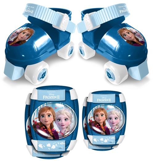 Disney patins à roulettes avec protection Frozen 2bleue taille 23-27