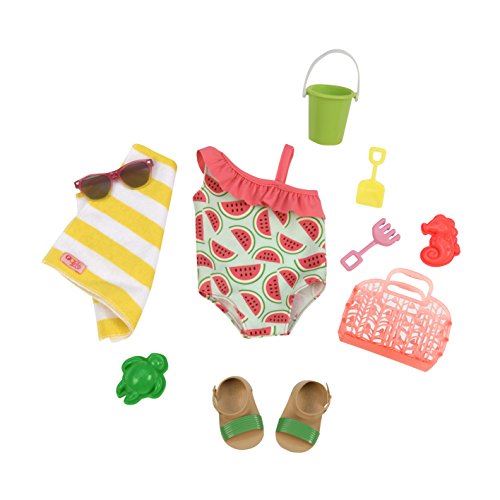 Our Generation Dolls Slice of Fun Watermelon Bathing Suit
