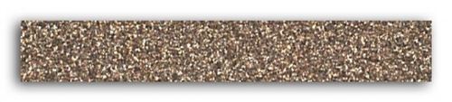 Glitter tape uni - Marron chocolat
