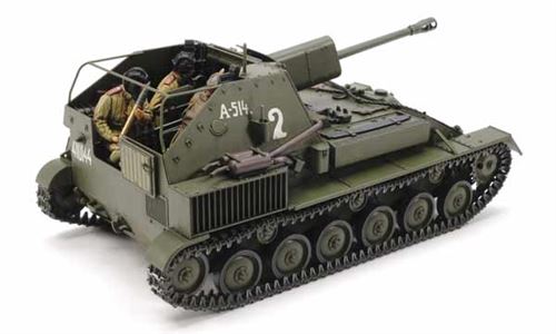 Canon Automoteur Su-76m - 1/35e - Tamiya