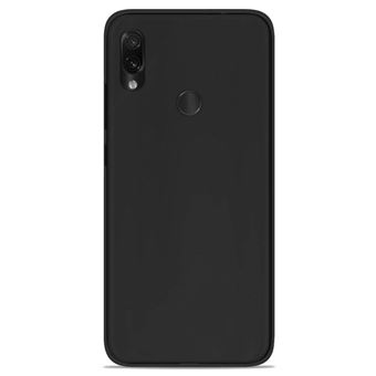 Coque pour Xiaomi Redmi Note 7 / Note 7 Pro Silicone Gel givré - Noir - 1
