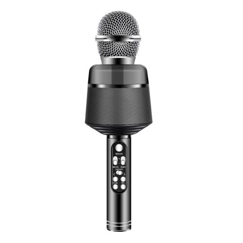 Non Communiqué Noir Karaoké Microphone Sans Fil Intelligent - Image 1