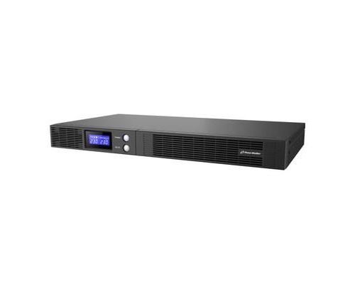 PowerWalker VI 750 R1U Onduleur (rack-montable) AC 165-290 V 450 Watt 750 VA 9 Ah RS-232, USB connecteurs de sortie : 4 1U 19