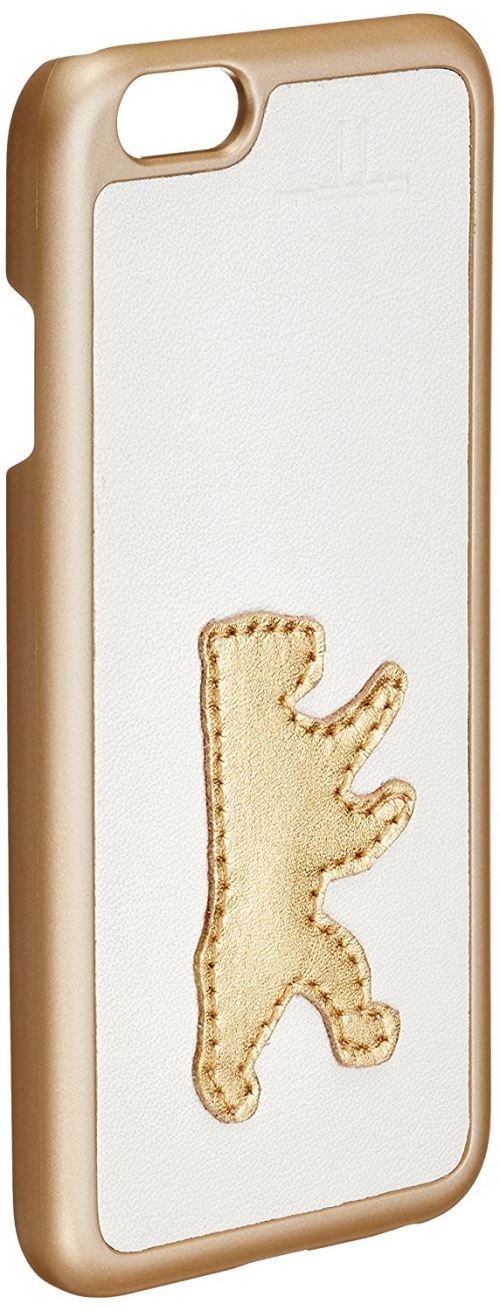 Bärliner mabba coque de protection en cuir pour apple iPhone 6 doré