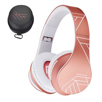 Powerlocus Casque Audio Bluetooth Casque Sans Fil Ecouteurs Stéréo
