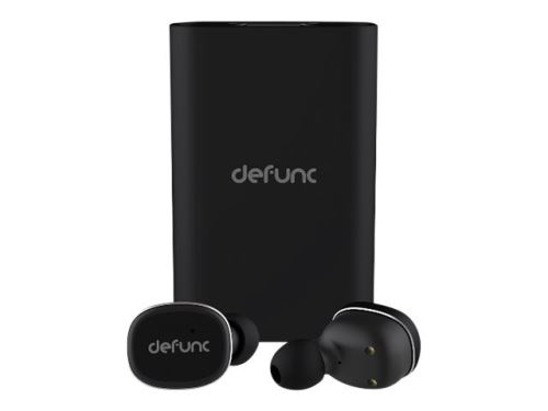 DeFunc True - Werkelijk draadloze koptelefoon met micro - inwendig - Bluetooth - zwart