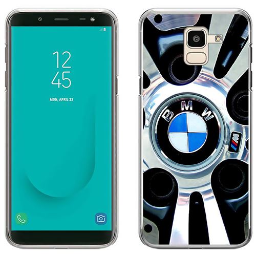 Coque pour Samsung Galaxy J6 -  Jante Bmw Chrome