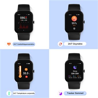 Montre connectée Bluetooth Smartwatch pour enfants avec fonction GPS et  tracker, compatible tous iPhone/ Android