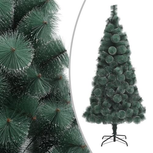 VIDAXL - Sapin de Noël Artificiel avec Support - 180 cm - Vert - Image 3