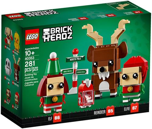 LEGO® BrickHeadz™ 40353 Renne, Elfe et Elfie État correct - N/A reconditionné disponible sur Fnac