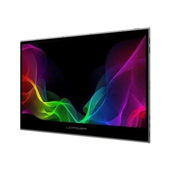 Écran PC LC Power LC-M16-4K-UHD-P-OLED 15.6 OLED UHD 4K 60Hz USB-C HDMI Argent