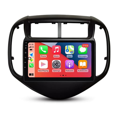 Autoradio RoverOne GPS Bluetooth CarPlay Android Auto 2Go RAM 32Go ROM pour Chevrolet Aveo 3 2016 - 2023