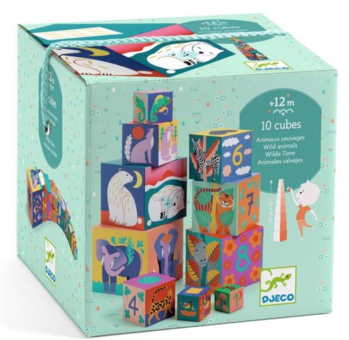 Jouet empilable Tour de Cube