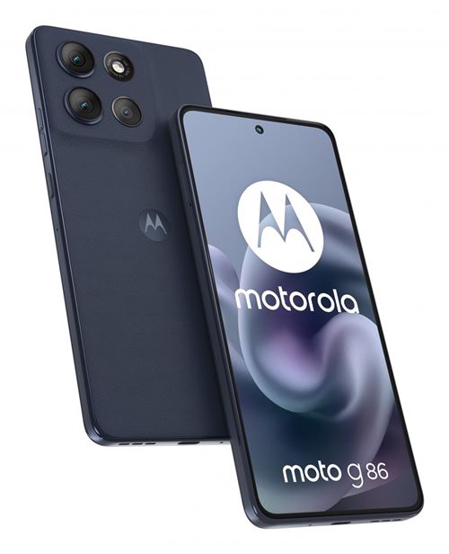 Motorola Moto G86 5G 16,9 cm (6,67") Double SIM Android 15 USB Type-C 8 Go 256 Go 5200 mAh Bleu foncé