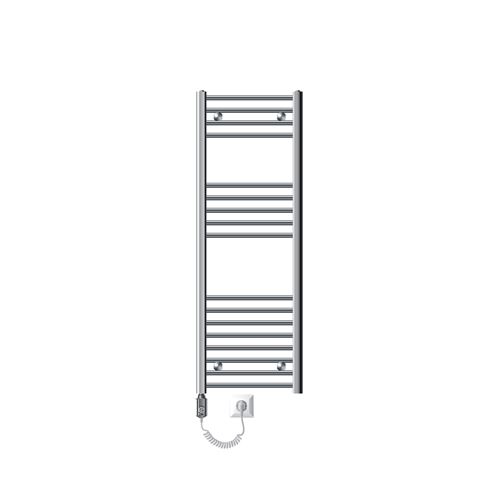 Luxebath Argent/Blanc Sèche-Serviette Mixte Sahara 1200W - Image 3