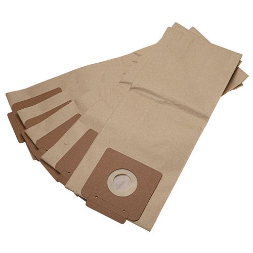 vhbw 5x Sacs compatible avec Kärcher T 10/1, T 10/1 Adv, T10/1 Professional, T101eco!efficiency, DS 5300 aspirateur - papier marron
