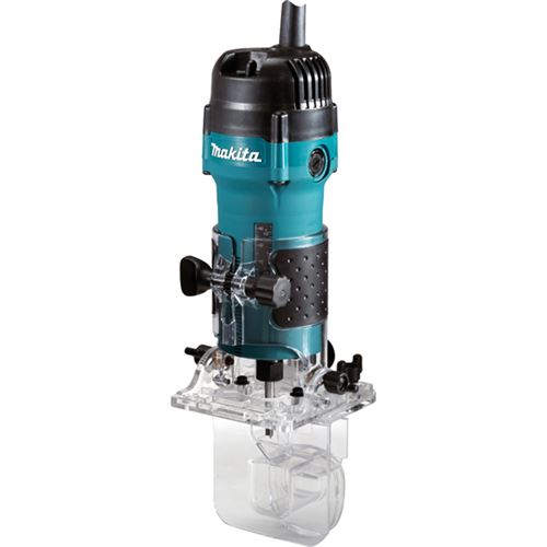 Affleureuse MAKITA 530W Ø6 Mm + Coffret MAK-PAC 2 - 3712J - Défonceuse ...