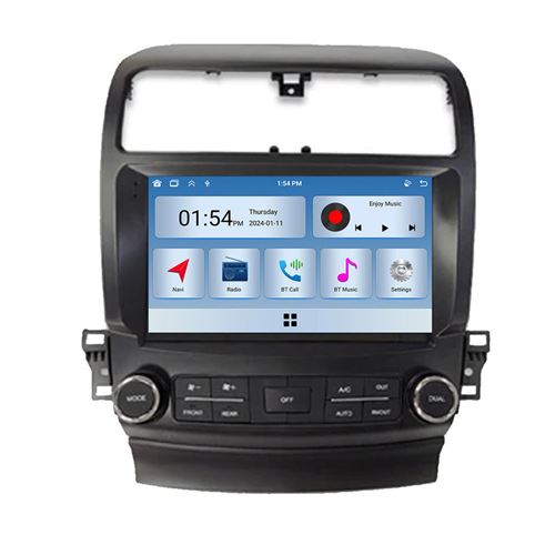 Autoradio RoverOne® Bluetooth CarPlay 2 Din 6Go RAM 128Go ROM pour Honda Inspire 4 2003-2007 Acura TSX 2003-2008