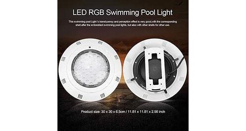 Lampe Piscine LED Lumières Submersibles ALlBiz IP68 Étanche 16 RGB