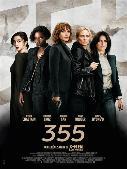 Affiche de Cinéma Originale - 355 - 2022 - Jessica Chastain - Pénélope Cruz - 40x60cm