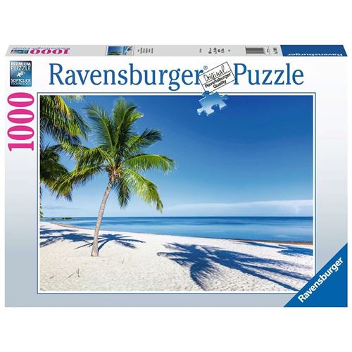 Puzzle Ravensburger - Évasion sur la plage, 1000 pièces