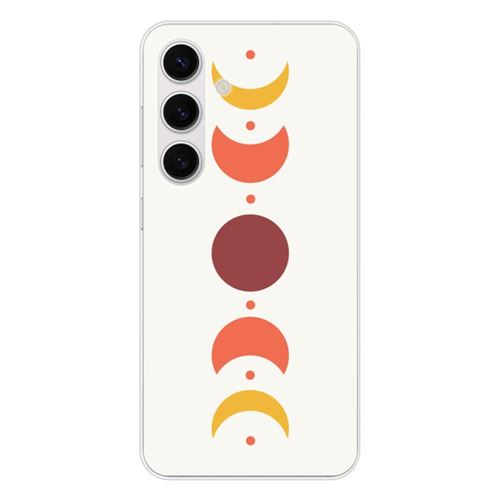 Coque en silicone - Compatible Samsung Galaxy S25 - design eclipse