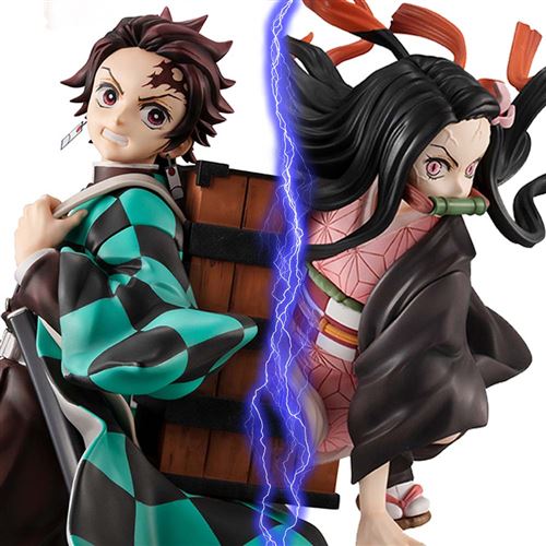 Figurine Megahouse - Precious G.E.M. Series: Demon Slayer: Kimetsu no Yaiba - Kamado Siblings Set