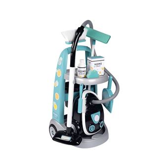 Chariot De Ménage + Aspirateur - Smoby Multicolore - 1