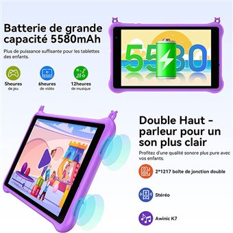 34€ sur Blackview Tablette Éducative pour Enfants Tab 50 Kids de 8