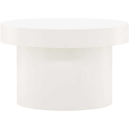 Non Communiqué Blanc Venture Home - Table Basse Ronde Malung
