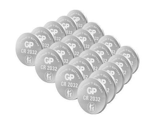 Gp Batteries Pile Bouton Cr 2032 Lithium 3 V 20 Pc(S) - Image 3